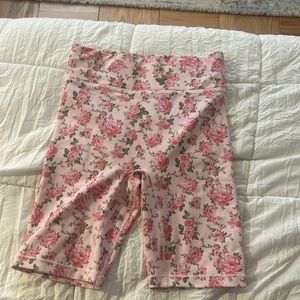 Like new - Loveshackfancy x Bandier Bike shorts size Small